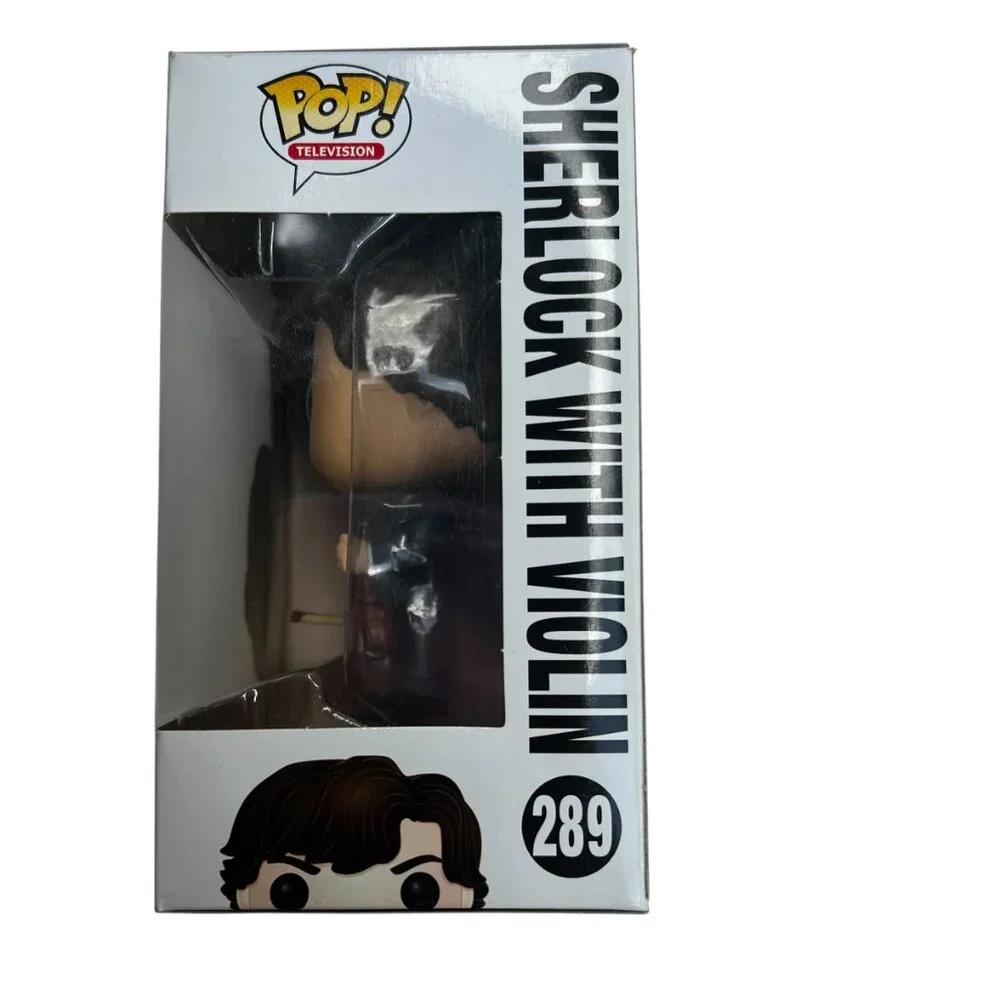 Funko POP Sherlock with Violin from Sherlock Released 2015 - Picture 2 of 6